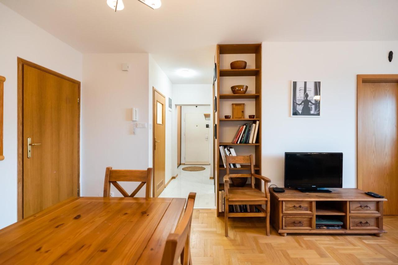 Woronicza Homey Wooden Apartment Warschau Exterior foto
